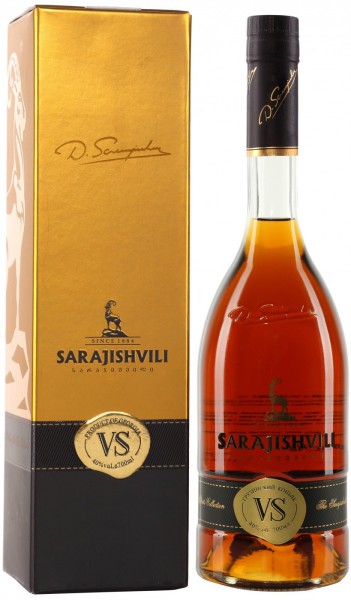 Коньяк "Sarajishvili" VS, gift box, 0.7 л