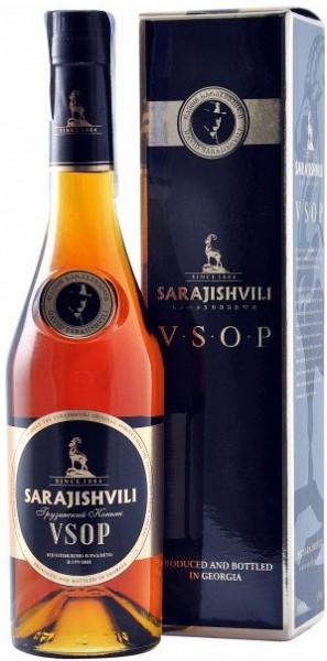 Коньяк "Sarajishvili" VSOP, gift box, 0.35 л