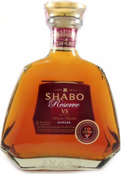 Коньяк "Shabo" Reserve V.S, 0.5 л