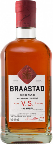 Коньяк Tiffon, "Braastad" VS, 0.7 л