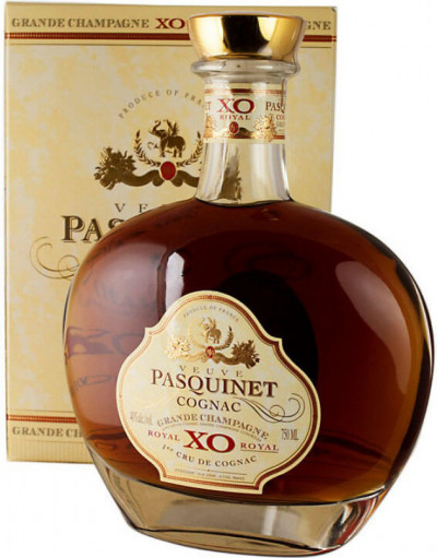 Коньяк "Veuve Pasquinet" Royal XO Grande Champagne, Premier Cru de Cognac, gift box, 0.75 л