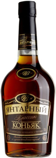 Коньяк "Yantarny Classic" Cognac, 4 years, 0.5 л