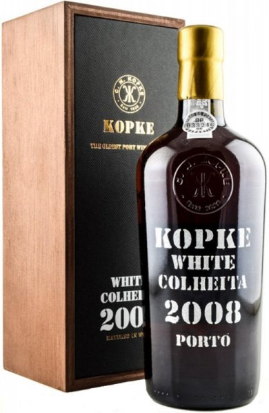 Портвейн Kopke, Colheita White Porto, 2008, wooden box