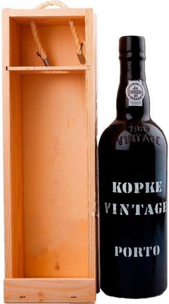 Портвейн Kopke, Vintage Porto, 1987, gift box