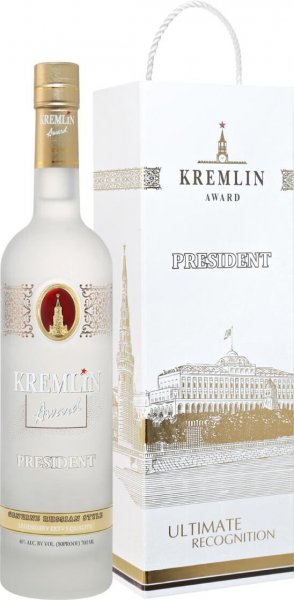 Водка "Kremlin Award" President, gift box, 0.7 л