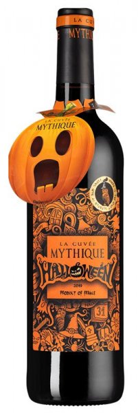 Вино Val d'Orbieu-Uccoar, "La Cuvee Mythique" Rouge, Pays d'Oc IGP, 2019, limited edition "Halloween"