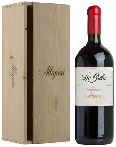Вино "La Grola", Veronese IGT, 2018, wooden box, 1.5 л