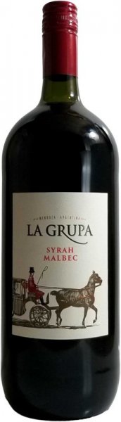 Вино "La Grupa" Syrah Malbec, Mendoza, 1.5 л