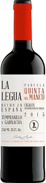 Вино La Legua, "Quinta del Manco", Cigales DO, 2015