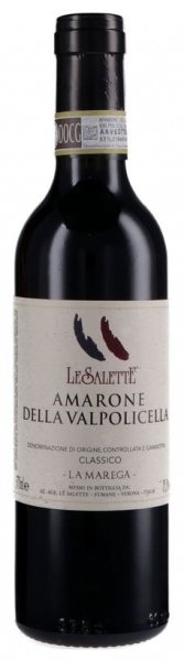 Вино Le Salette, "La Marega", Amarone della Valpolicella Classico DOCG, 2016, 375 мл