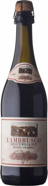 Вино "La Vigna" Lambrusco Rosso Amabile, Emilia IGT