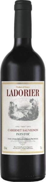Вино "Ladorier" Cabernet Sauvignon Pays d'Oc