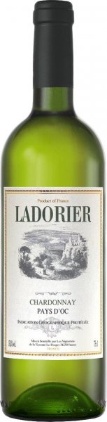 Вино "Ladorier" Chardonnay Pays d'Oc