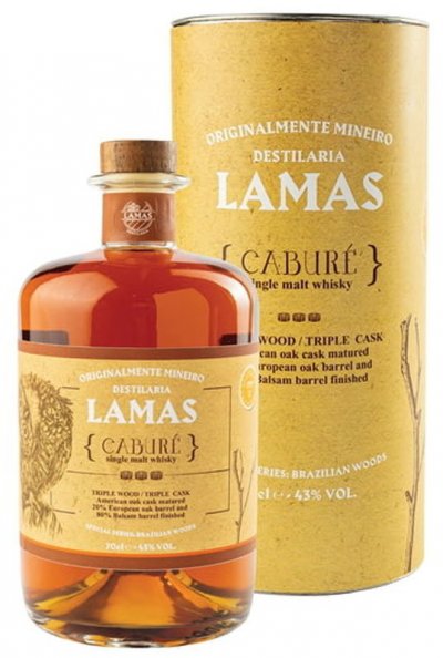 Виски Lamas, Cabure Triple Wood, gift box, 0.75 л