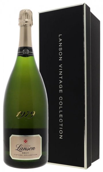 Шампанское Lanson, Vintage Collection Brut, Champagne AOC, 1979, gift box, 1.5 л