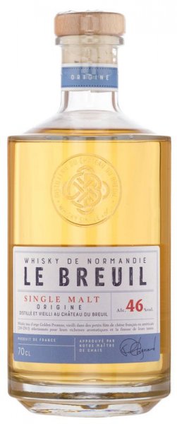 Виски Le Breuil, Single Malt Origine, 0.7 л