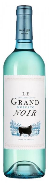 Вино "Le Grand Noir" Moscato, Pays d'Oc IGP, 2022