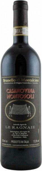 Вино Le Ragnaie, "Casanovina Montosoli", Brunello di Montalcino DOCG, 2017