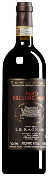 Вино Le Ragnaie, "Passo del Lume Spento", Brunello di Montalcino DOCG, 2017