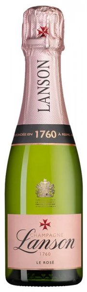 Шампанское Lanson, "Le Rose" Brut, 200 мл