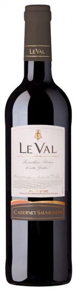 Вино "Le Val" Cabernet Sauvignon, Pays d'Oc IGP