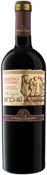 Вино Le Vigne di Sammarco, "Arche" Primitivo di Manduria DOP