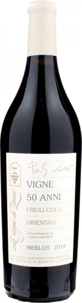 Вино Le Vigne di Zamo, "Vigne 50 Anni" Merlot, Friuli Colli Orientali DOC, 2018