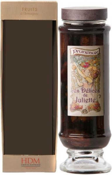 Ликер "Les Delices de Juliette" Pruneaux a l'Armagnac, gift box, 0.5 л