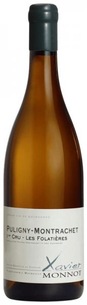 Вино Domaine Xavier Monnot, Puligny-Montrachet 1er Cru "Les Folatieres" AOC, 2020