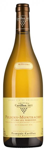 Вино Francois Carillon, Puligny-Montrachet 1er Cru "Les Perrieres" AOC, 2018