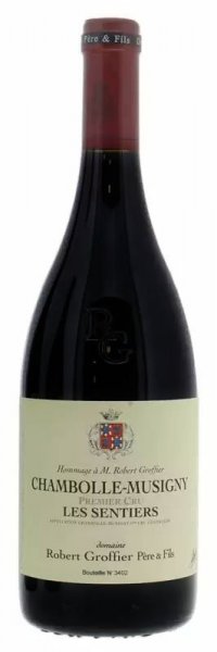 Вино Domaine Robert Groffier Pere & Fils, Chambolle-Musigny 1er Cru "Les Sentiers" AOC, 2018