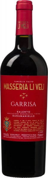 Вино Li Veli, "Garrisa" Susumaniello, Salento IGT, 2022