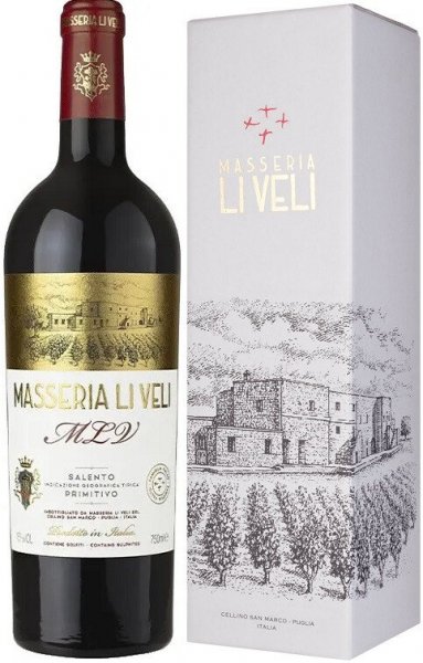 Вино Li Veli, "Masseria Li Veli", Salento IGT, 2019, gift box, 1.5 л
