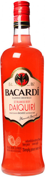 Ликер "Bacardi" Daiquiri Strawberry, 1 л