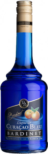 Ликер Bardinet, Curacao Bleu, 0.7 л