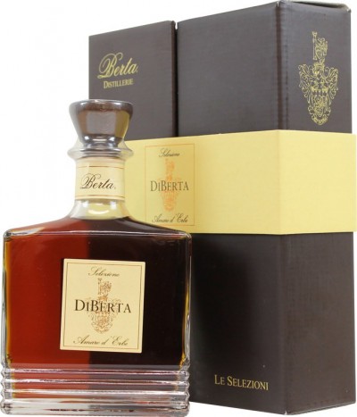 Ликер Berta, "DiBerta" Amaro d’Erbe, gift box, 0.7 л
