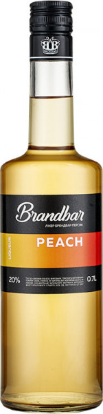 Ликер "Brandbar" Peach, 0.7 л