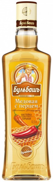Ликер "Bulbash Honey with cayenne" Bitter, 0.5 л