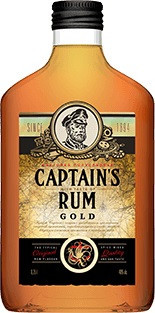 Ликер "Captain's Rum" Gold, 0.25 л