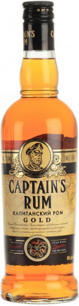 Ликер "Captain's Rum" Gold, Bitter, 0.5 л