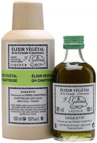 Ликер Chartreuse Elixir Vegetal, 0.1 л