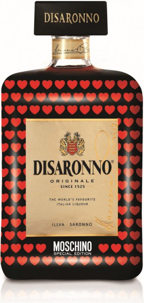 Ликер "Disaronno" Originale, Moschino Special Edition, 0.5 л