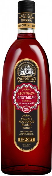 Ликер Dobrojagoda, "Spotykach" with Prunes, 0.5 л