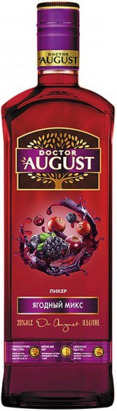 Ликер "Doctor August" Berry Mix, 0.5 л
