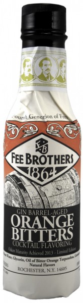 Ликер Fee Brothers, Gin Barrel-Aged Orange Bitters, 0.15 л