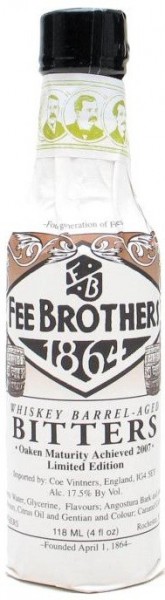 Ликер Fee Brothers, Whiskey Barrel-Aged Bitters, 0.15 л
