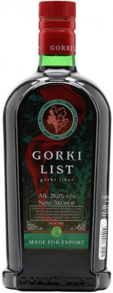 Ликер "Gorki List", 0.7 л