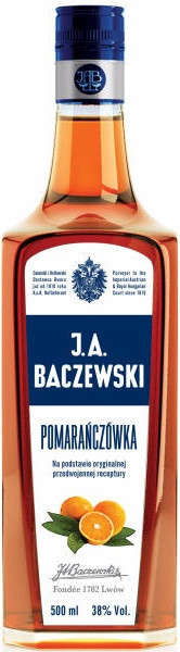 Ликер J.A. Baczewski, Pomaranczowka, 0.5 л