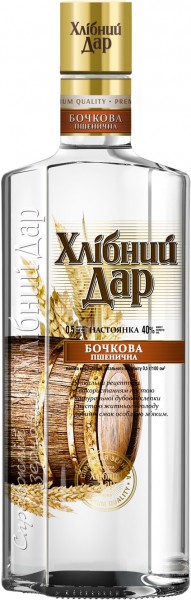 Ликер "Khlibnij Dar" Bochkovaya Pshenichnaya, 0.5 л