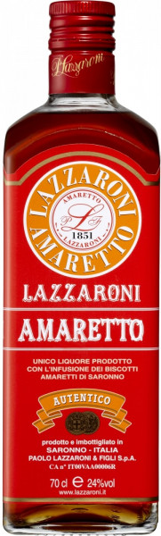 Ликер Lazzaroni, Amaretto 1851, 0.7 л